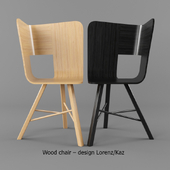 Wood chair – design Lorenz Kaz