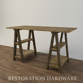 Restoration Hardware - Sawhorse Trestle Desk