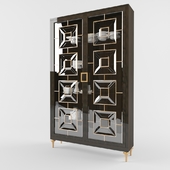 Cupboard-showcase Art Deco