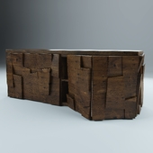 Hudson Furniture FACETED CONSOLE