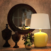 Uttermost / Geraldine Table lamp with accessories