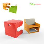 Pkolino chair and table