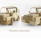 Деревянная машинка