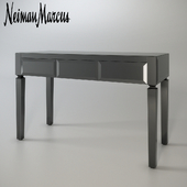 Neiman Marcus / Black Glass Table
