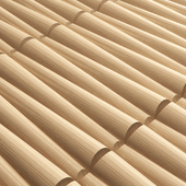 3d Panel V-form "bamboo"