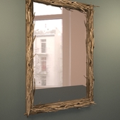 Mirror with branches