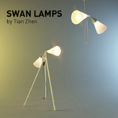 Swan Lamps