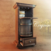 Bar Cabinet Cognac