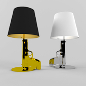 Guns of the bedside lamp from FLOS