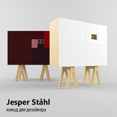Chest of drawers for a designer from Jesper Stahl