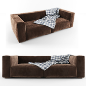 Sofa with drapes