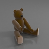 Toy skinny bear