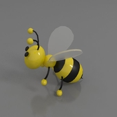 Toy bee with tip
