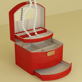 leather jewelry box