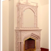 Fireplace "Notre Dam" Gothic