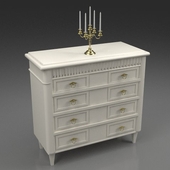 Chest of drawers 147h66h138sm