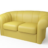 The yellow sofa