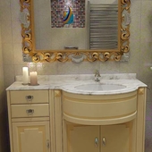 Linea Tre a Washstand and mirror