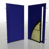 design of a steel door