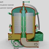 Fuel filter f-1 (with animation)
