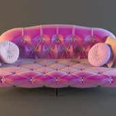 Sofa-classic pugovka