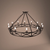 Chandelier forged