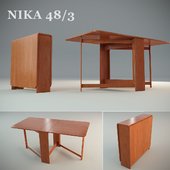 Folding table Nika 48/3