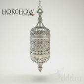 Horchow Pierced Silver Lantern