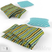 Bedspread and pillow
