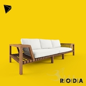 Roda Network 130 Sofa