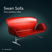 Arne Jacobsen / Swan Sofa