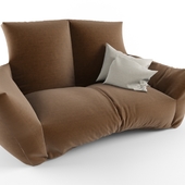 sofa with pillows