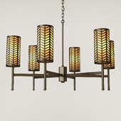 Tigermoth lighting - Stem chandelier with lattice