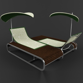 Lounger for the beach