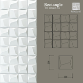 3D Panels Degesso (Rectangle)