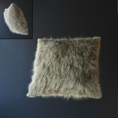 Fur cushion