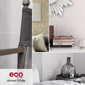 Wallpapers ECO, collection Almost white