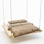 Suspended bed
