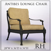 RH Antibes Lounge Chair