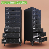 Andre Iron Cabinet
