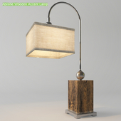 Abilene Wooden Accent Lamp