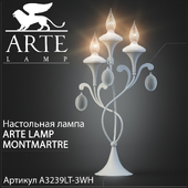 Настольная лампа  Arte Lamp Montmartre A3239LT-3WH