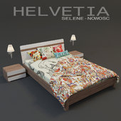 Кровать Helvetia (серия Selene)