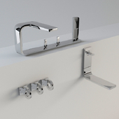 noken set faucets and hooks.