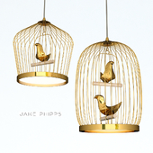 Tweetie lamps by Jake Phipps