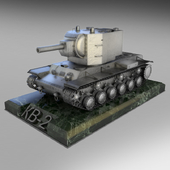 Figurine Tank KV-2