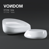 VONDOM - Sofa and table