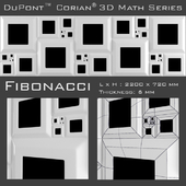 3D Panel Corian Fibonacci