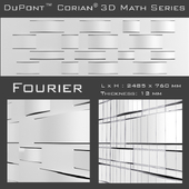 3D Panel Corian Fourier