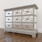 &quot;Gatsby&quot; Mirrored Chest